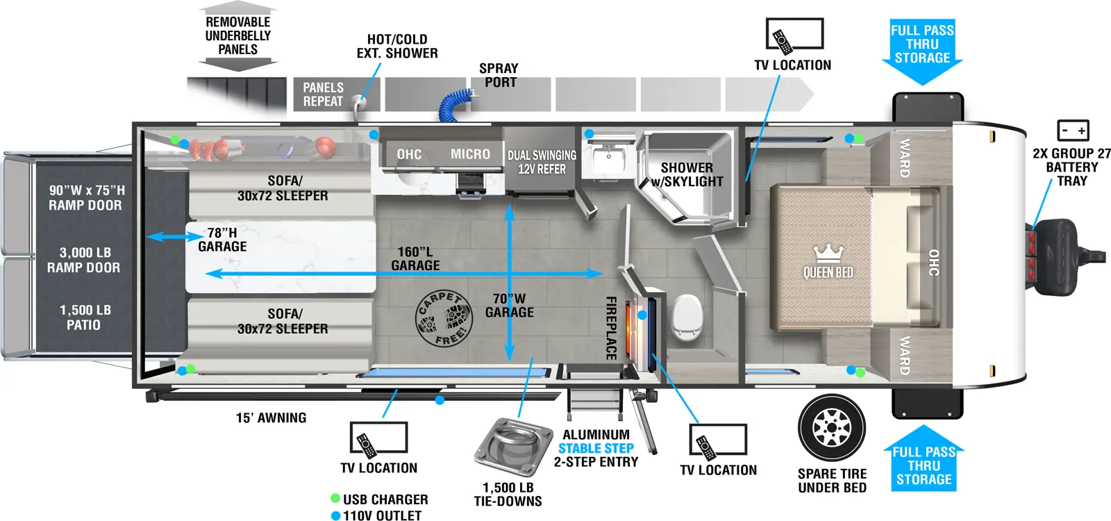 Salem Fsx 260RTK Floorplan